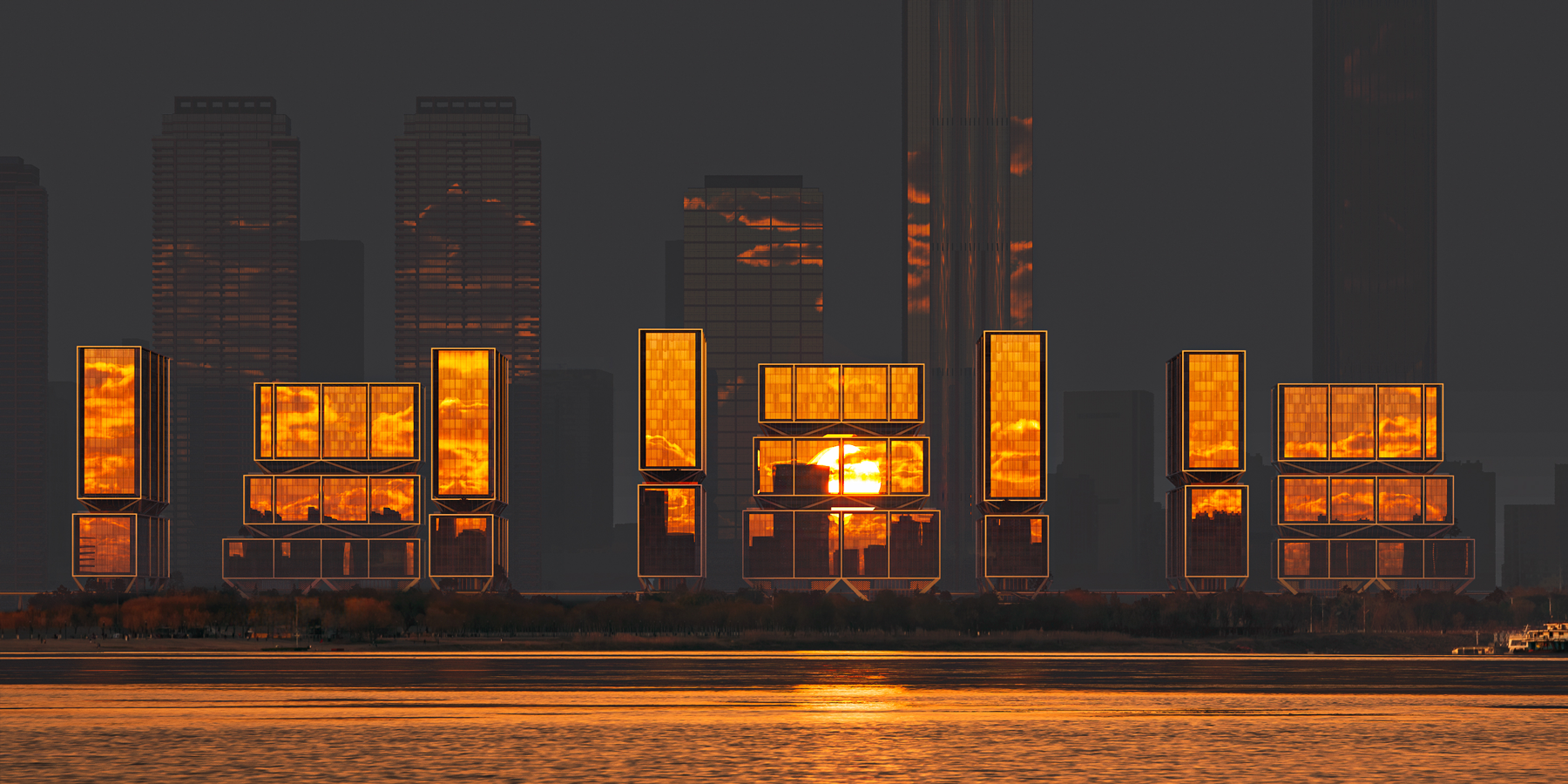 line渲染mir - architizer